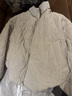 日著(zhù)（rizhuo）日著(zhù)原創(chuàng  )設計短款棉服2025秋季新款立領(lǐng)菱格輕便百搭通勤外套女 游牧灰 L 曬單實(shí)拍圖
