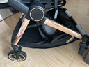 TianRui嬰兒推車(chē)高景觀(guān)雙向可坐可躺可折疊輕便攜帶四輪萬(wàn)向可換向嬰兒車(chē) 定制版-鎏金黑 7寸寬輪提升40% 曬單實(shí)拍圖