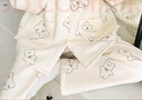 浪莎（LangSha）空氣棉月子服女秋冬季產(chǎn)后加厚夾層純棉哺乳睡衣孕婦家居服春秋款 H3668#小熊 XL 適合130-150斤】 曬單實(shí)拍圖