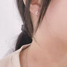 墨利亞（Meliades）韓式ins風(fēng)百搭太陽(yáng)耳釘女s925純銀小清新森系小巧時(shí)尚太陽(yáng)花耳飾 太陽(yáng)花耳釘-銀色 925銀 曬單實(shí)拍圖