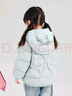 笛莎童裝女童羽絨服2025秋冬兒童連帽輕薄羽絨外套女寶寶 粉藍色 120 曬單實(shí)拍圖