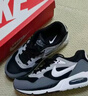 耐克男子復古氣墊鞋冬季運動鞋NIKE AIR MAX CORRELATE 511416 011黑/白色/冷灰/狼灰 40.5 曬單實拍圖