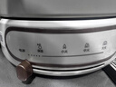 美的（Midea）烤肉鍋電烤盤(pán)多功能電火鍋一鍋多用電煮鍋分體式燉蒸煮一體電熱鍋火鍋專(zhuān)用鍋烤涮一體多功能料理鍋 9.5L 【配煎烤盤(pán)和蒸籠】HGE2803 曬單實(shí)拍圖