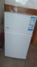 海爾（Haier）88升小冰箱冰箱雙開(kāi)門(mén)小戶(hù)型迷你家用租房宿舍辦公室節能省電BCD-88GHTMZ0WV家電國家補貼15% 曬單實(shí)拍圖