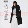 波司登（BOSIDENG）于適同款25新款羽絨服男女同款情侶長(cháng)款寬松舒適連帽面包服外套 【經(jīng)典百搭】黑色|8056 L 170/92A 體重約120-140斤 曬單實(shí)拍圖