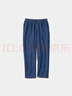 優(yōu)衣庫(kù)女裝棉質(zhì)牛仔舒適九分褲/水洗產(chǎn)品休閑百搭478995 473801 478995/67海藍(lán)色 L 曬單實(shí)拍圖
