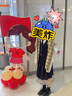 E·LAND KIDS零染科技童裝2025夏新品女童徽章刺繡假兩件連衣裙 Navy藏青色/59 140 cm 曬單實(shí)拍圖