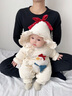 木木屋（mumuwu）品牌嬰兒羽絨服連體衣90白鴨絨保暖女寶寶外出服新生兒衣服秋冬裝 白色 73 適合5-7個(gè)月體重13斤-18斤CM 曬單實(shí)拍圖