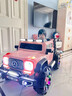 倍貝樂(lè )兒童電動(dòng)車(chē)玩具車(chē)可坐大人帶遙控四輪電動(dòng)汽車(chē)可駕駛寶寶周歲禮物 高配粉【雙驅12V+藍牙遙控+搖擺 可坐大人+藍牙遙控+搖擺+越野輪 曬單實(shí)拍圖