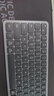 B.O.W航世 K670DL 無(wú)線(xiàn)藍牙充電無(wú)線(xiàn)鍵盤(pán) 辦公平板手機筆記本電腦靜音鍵盤(pán) 黑灰色 曬單實(shí)拍圖
