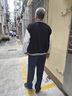 老爺車(chē)秋天寬松休閑褲男爸爸褲中老年高腰長(cháng)褲冬季加厚加絨褲男士直筒褲 春秋不加絨(款)黑灰色 常規 2XL 體重120-140斤 曬單實(shí)拍圖