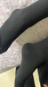 貓人（MiiOW）2條裝打底褲女2025年新款加絨加厚光腿神器秋冬連腳絲襪 2黑 曬單實(shí)拍圖
