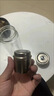 虎牌（TIGER）香港直郵虎牌（TIGER）純鈦茶倉磁吸玻璃杯雙層加厚泡茶車載水杯 【鈦茶蓋+鈦茶漏】 400ml 曬單實拍圖