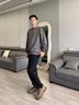 海瀾之家馬丁靴男鞋秋季新款復古英倫皮靴子高幫工裝鞋子男百搭戶(hù)外休閑鞋 棕色 【現貨/標準尺碼】 41 曬單實(shí)拍圖