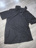 無印良品（MUJI）男式 涼感 天竺編織 短袖POLO衫 男士25年夏季新品 黑色  L  曬單實(shí)拍圖