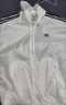 adidas情侶款復古風(fēng)梭織立領(lǐng)夾克外套男女秋季阿迪達斯官方三葉草 亮白 L 曬單實(shí)拍圖