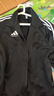 阿迪達斯 （adidas）外套男秋季跑步運動(dòng)立領(lǐng)夾克戶(hù)外防風(fēng)保暖運動(dòng)服 黑/白 3XL 曬單實(shí)拍圖