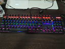 雷柏（Rapoo） V500PRO 有線(xiàn)背光機械鍵盤(pán) 104鍵全尺寸游戲電競筆記本電腦多媒體辦公吃雞全鍵無(wú)沖鍵盤(pán) 黑軸 曬單實(shí)拍圖