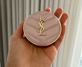 圣羅蘭（YSL）粉氣墊BR20遮瑕持久滋潤防曬化妝品生日禮物送女友 曬單實(shí)拍圖