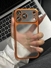 鯨咖新款iphone17保護殼適用17promax蘋(píng)果手機殼磨砂17pro透明超薄散熱ip16自帶鏡頭膜16pm情侶電鍍air 【星宇橙】磨砂電鍍PC-自帶鏡頭膜 iPhone 17 Pro Max 曬單實(shí)拍圖