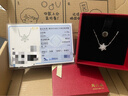 周六福（ZLF） S925銀飾項(xiàng)鏈女夢(mèng)幻雪花吊墜唯美浪漫銀飾鏈墜送女友 鏈墜鏈長(zhǎng)40+5cm 曬單實(shí)拍圖