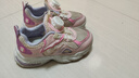巴布豆（BOBDOG）童鞋女童運動(dòng)鞋夏季透氣女孩兒童鞋子103542050櫻花粉/丁香紫29 曬單實(shí)拍圖