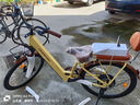 鳳凰（Phoenix）新國標電動(dòng)自行車(chē)成人鋰電池電動(dòng)車(chē)男女士小型電瓶車(chē)長(cháng)續航電動(dòng)助力自行車(chē) L8米色/速度傳感/單速/24寸輻條輪 10AH電動(dòng)續航30公里 曬單實(shí)拍圖