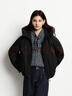 森馬（Semir）羽絨服女中長(cháng)款輕薄三防2025oversize插肩袖冬裝防風(fēng)109725113007 曬單實(shí)拍圖
