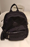 雙星雙肩包女士背包百搭尼龍牛津布媽咪戶(hù)外出行旅游小背包 黑色 曬單實(shí)拍圖