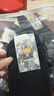 caramella襪子女士抗菌中筒襪抑菌防臭襪棉襪長(cháng)襪男士中筒襪不臭腳 男士全黑 5雙 均碼 曬單實(shí)拍圖