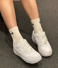 耐克（NIKE）女鞋W AIR FORCE 1 DANCE空軍一號純白板鞋運(yùn)動休閑鞋F(xiàn)J7409-100 FJ7409-100 37.5 曬單實(shí)拍圖