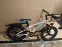 鳳凰（Phoenix）兒童自行車(chē)男女學(xué)生6-15歲變速山地車(chē) 超越二代 20寸 一體輪 白藍 曬單實(shí)拍圖