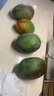 四川攀枝花凱特芒果當季新鮮大青皮芒果熱帶水果 5斤帶箱凈重4.5斤 單果250g起 曬單實(shí)拍圖