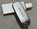 閃迪（SanDisk）256GB Type-C USB3.2 手機U盤DDC4 讀速高達400MB/s 自動備份 手機電腦兩用 金屬雙接口大容量優(yōu)盤 曬單實拍圖