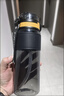富光大容量塑料水杯子運動(dòng)水壺吸管杯學(xué)生便攜太空杯夏2000ML黑 曬單實(shí)拍圖