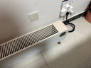 美的（Midea）石墨烯踢腳線(xiàn)取暖器 家用電熱電暖器立式語(yǔ)音遙控節能電暖氣片浴室防水暖風(fēng)機移動(dòng)地暖 HDS22QHR 曬單實(shí)拍圖