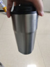 京東京造保溫杯 咖啡杯水男士女兒童學(xué)生伴手禮品 316不銹鋼 銀灰色480ml 曬單實(shí)拍圖
