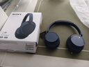 索尼（SONY）WH-CH720N頭戴式無(wú)線(xiàn)藍牙主動(dòng)降噪耳機輕便重低音電腦耳麥AI自適應 適用安卓蘋(píng)果 藍色 曬單實(shí)拍圖