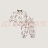巴厘小豬女童內衣套裝春秋季純棉秋衣秋褲女寶寶甜美可愛(ài)睡衣四季兒童衣服 淘氣小松鼠 80 cm 曬單實(shí)拍圖