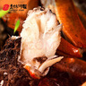 【活蟹】盤(pán)錦河蟹盤(pán)錦稻田蟹鮮活大閘蟹螃蟹生鮮禮盒裝去繩凈重 精品全母蟹1.0-1.3兩20只禮盒裝 曬單實(shí)拍圖