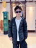 POLOWALK童裝 男女童羽絨服輕薄2024秋冬兒童鴨絨保暖外套休閑 黑色 120 120cm 曬單實(shí)拍圖