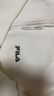 FILA 斐樂(lè )官方女裝針織長(cháng)袖外套2025秋新款時(shí)尚休閑簡(jiǎn)約寬松上衣 布丁奶白-IV S 160/80A/S 曬單實(shí)拍圖