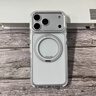 萊圳發(fā)適用iphone17promax手機殼新款支架簡(jiǎn)約蘋(píng)果16pro透明air情侶外殼 透白【雙色360支架】自帶相機鍵 蘋(píng)果17promax 曬單實(shí)拍圖
