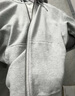 優(yōu)衣庫男裝女裝連帽拉鏈運動(dòng)開(kāi)衫長(cháng)袖外套休閑衛衣25新款479800 05 天灰色 M 曬單實(shí)拍圖