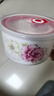 胖東來(lái)品質(zhì)泡面碗家用可微波陶瓷帶蓋密封保鮮碗學(xué)生帶手柄早餐杯 花之韻【促銷(xiāo)】 曬單實(shí)拍圖
