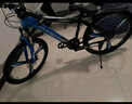 鳳凰自行車(chē)成年人男女變速自行車(chē)青少年單車(chē)越野公路車(chē)學(xué)生山地自行車(chē) 鋼架/全套軸承/建大輪胎/三刀藍 24速26寸【適合155-185cm】 曬單實(shí)拍圖