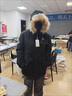駱駝（CAMEL）戶(hù)外極寒派克工裝毛領(lǐng)情侶款羽絨服保暖加厚中長(cháng)款外套 曬單實(shí)拍圖