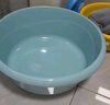 茶花塑料盆 大號洗臉盆 學(xué)生宿舍洗衣服洗腳寶寶足浴盆42cm 曬單實(shí)拍圖