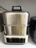 摩飛電器（Morphyrichards）電蒸鍋0塑0涂層全不銹鋼家用燉蒸一體多功能鍋蒸燉鍋速蒸鍋14L大容量預約定時(shí)蒸汽鍋電燉鍋MR1188 曬單實(shí)拍圖