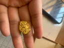曼卡龍黃金吊墜小福星鎖包足金掛墜周歲滿(mǎn)月生日送寶寶禮物送女友計價(jià)金 曬單實(shí)拍圖